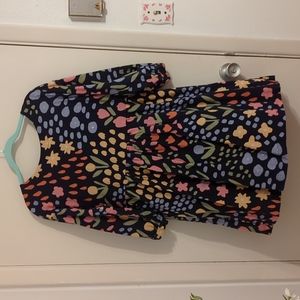 Princess Highway for Modcloth Floral Babydoll Dress (Size 4 US;  8 AU)